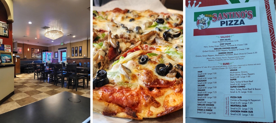 Santino's Pizza, Aynor, SC Menu