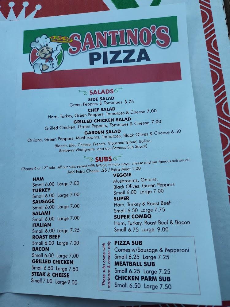 Santino's Pizza, Aynor, SC Menu image 1
