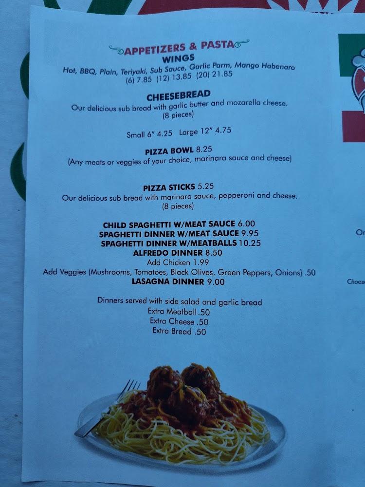 Santino's Pizza, Aynor, SC Menu image 2